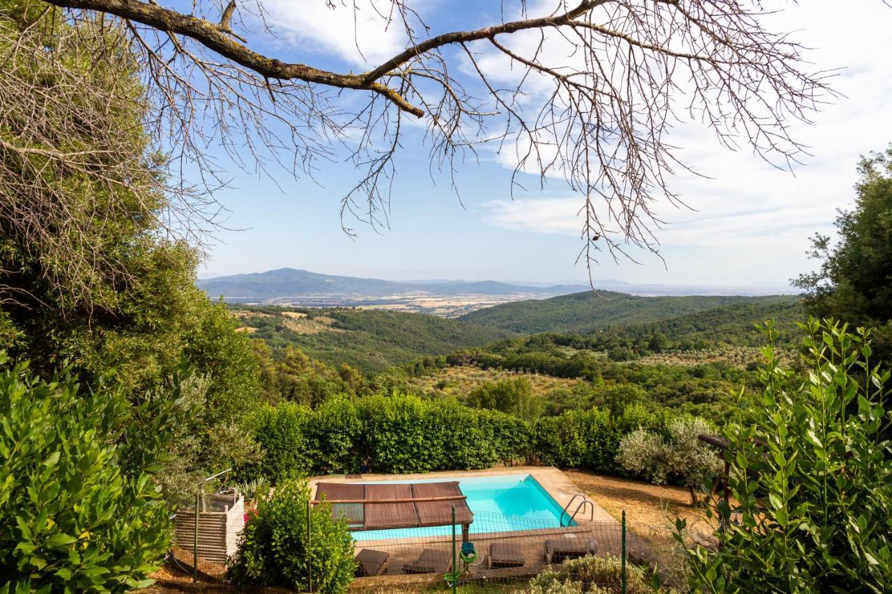 Vila Quercia Grossa Roccastrada Exteriér fotografie
