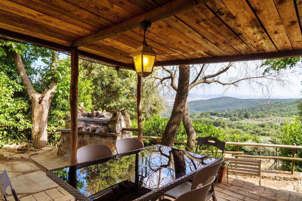 Vila Quercia Grossa Roccastrada Exteriér fotografie