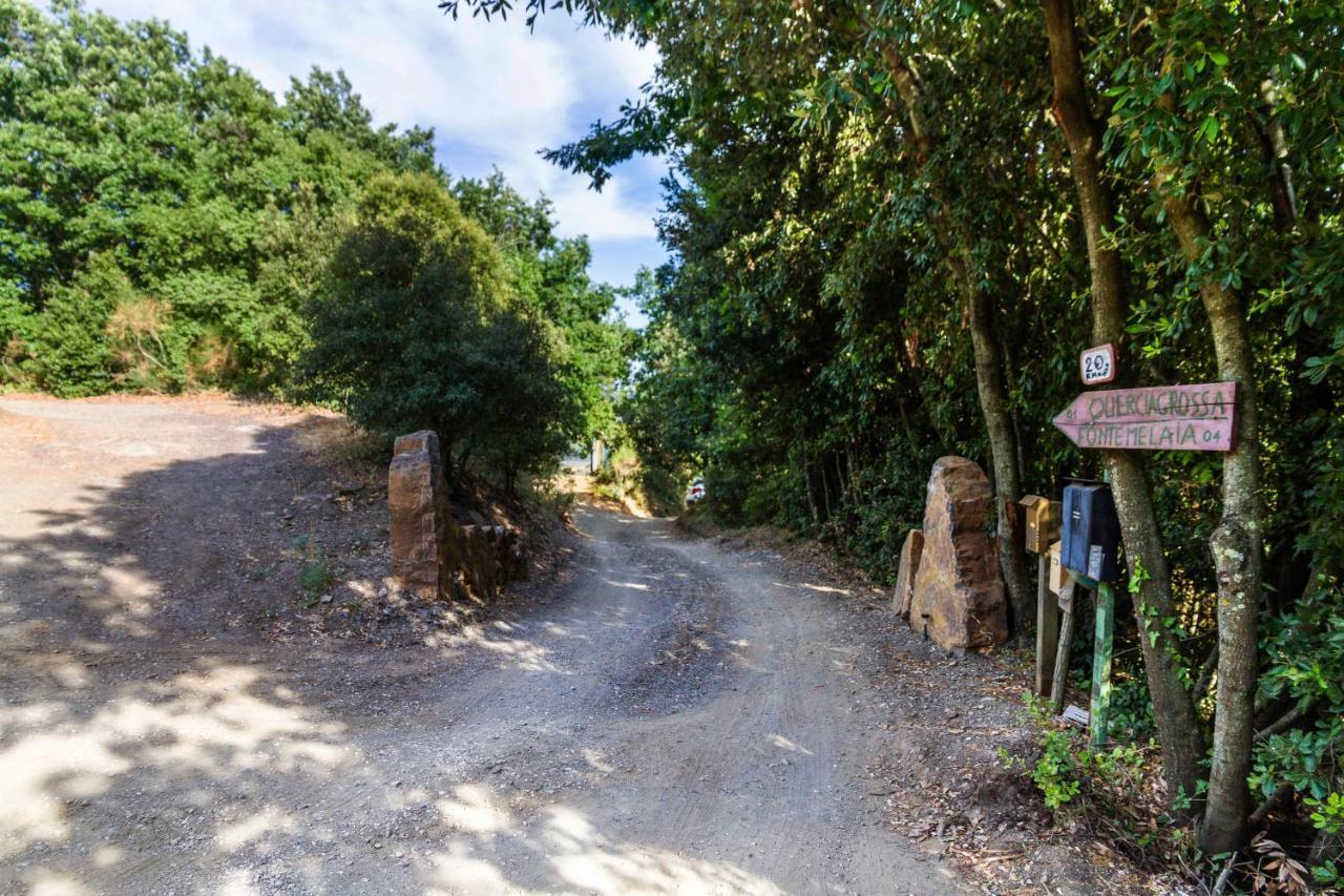 Vila Quercia Grossa Roccastrada Exteriér fotografie